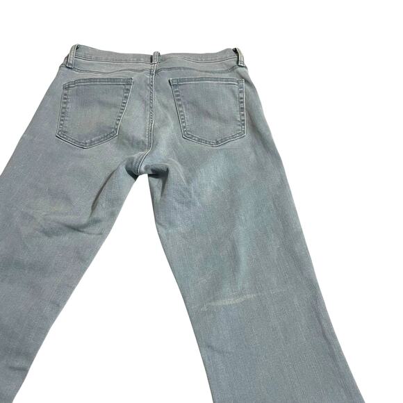 Gap 1969 Womens Jeans Size 29 Slim Straight Mid Rise Stretch Blue Denim Zip Fly - Picture 6 of 12